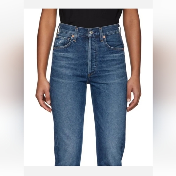 CITIZENS OF HUMANITY Premium Vintage Charlotte High Rise Straight /Undertone - Picture 4 of 16